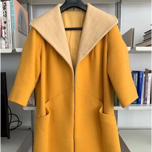 Jean Hercey vintage couture coat. Excellent condition. No stains.